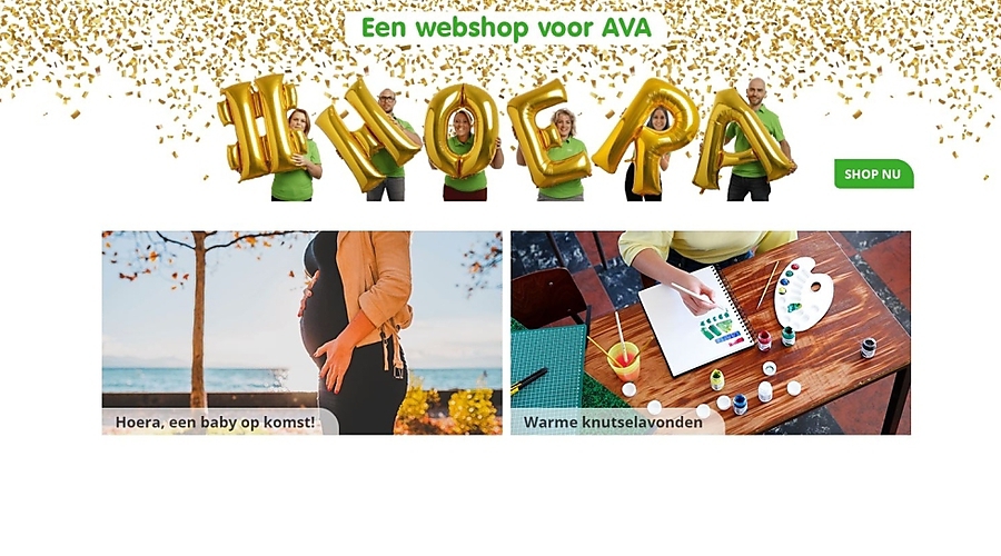 AVA opent drie webshops