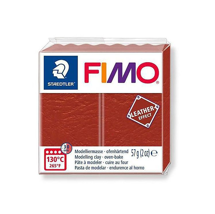 Fimo leather-effect