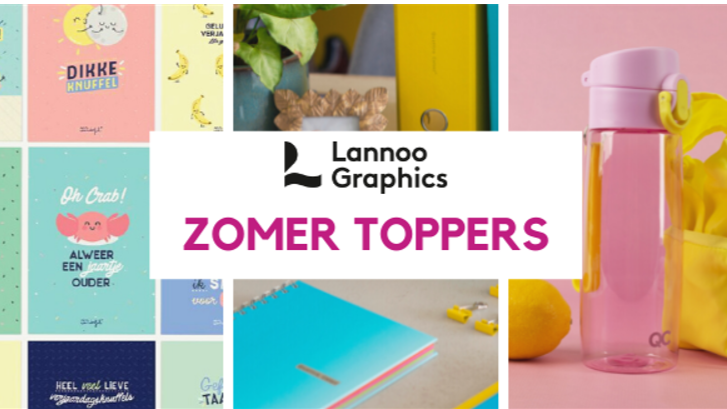 Lannoo Graphics zomer toppers