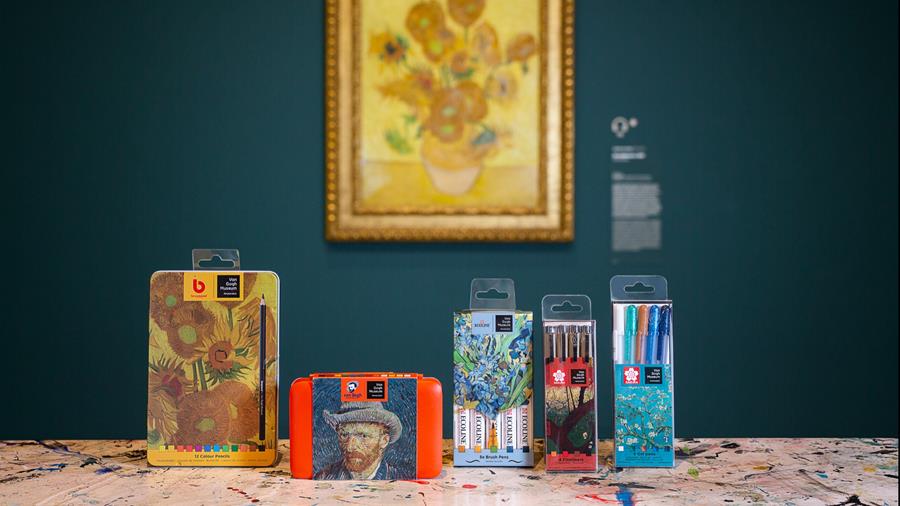 Nieuwe collectie van Royal Talens als eerbetoon aan Vincent van Gogh