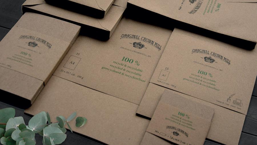 Original Crown Mill by Pelletier – Gerecycleerd gamma Pelletier – A4