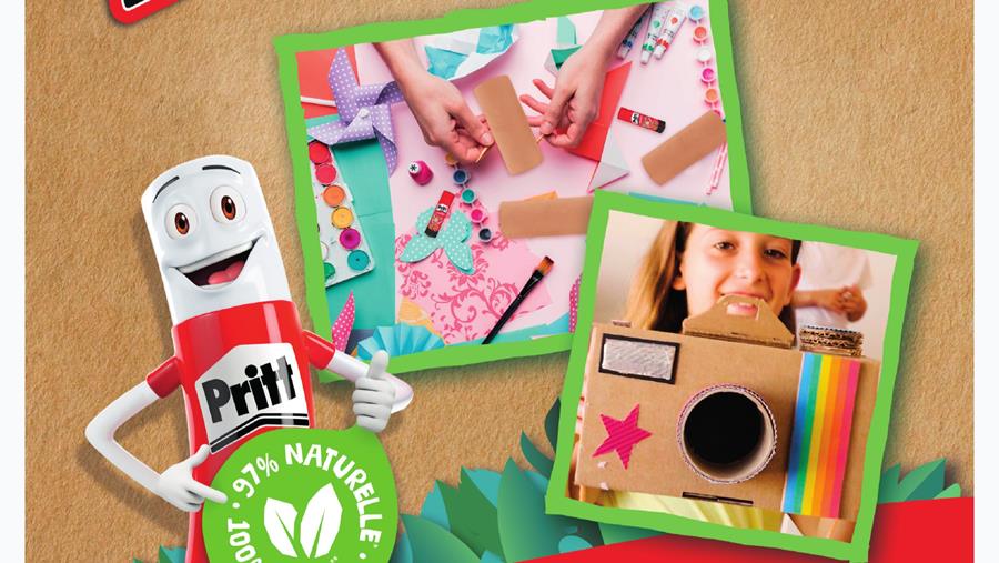 Pritt tubes de colle 100% recyclables
