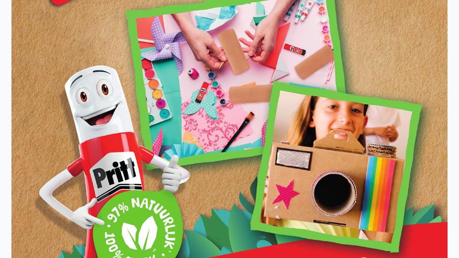 Pritt lijmkokers nu 100% recycleerbaar