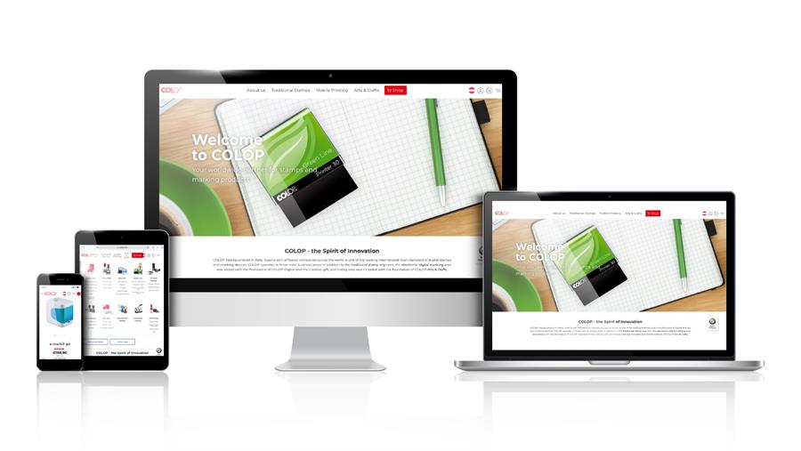 COLOP regroupe toutes ses gammes de produits sur un nouveau site web