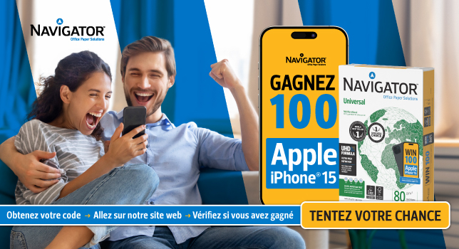 Tentez votre chance et gagnez un Apple iPhone 15