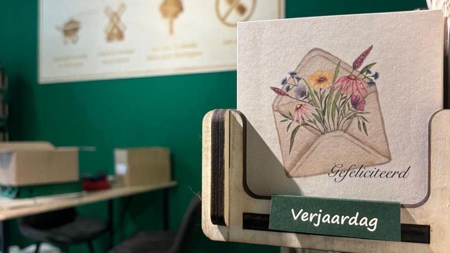 Duurzame wenskaartcollectie