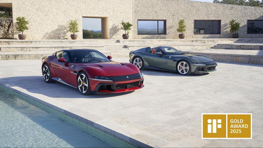 Double victoire pour Ferrari lors des iF Design Awards 2025