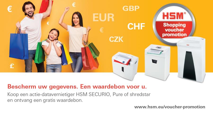 Nieuwe voucher-promotionele actie in 2020 van HSM