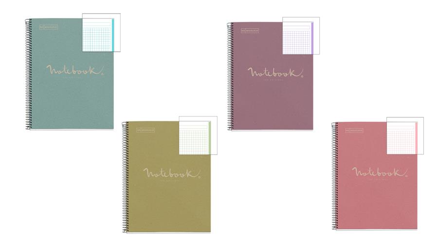 IDC présente les nouveaux "Eco Pastel" carnets